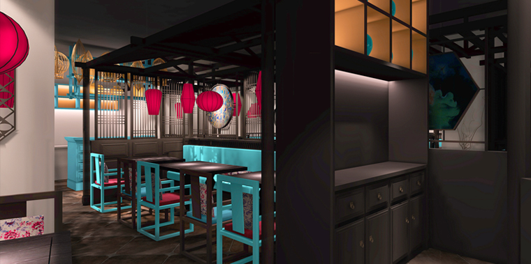 深圳二小姐的店餐饮空间设计-7